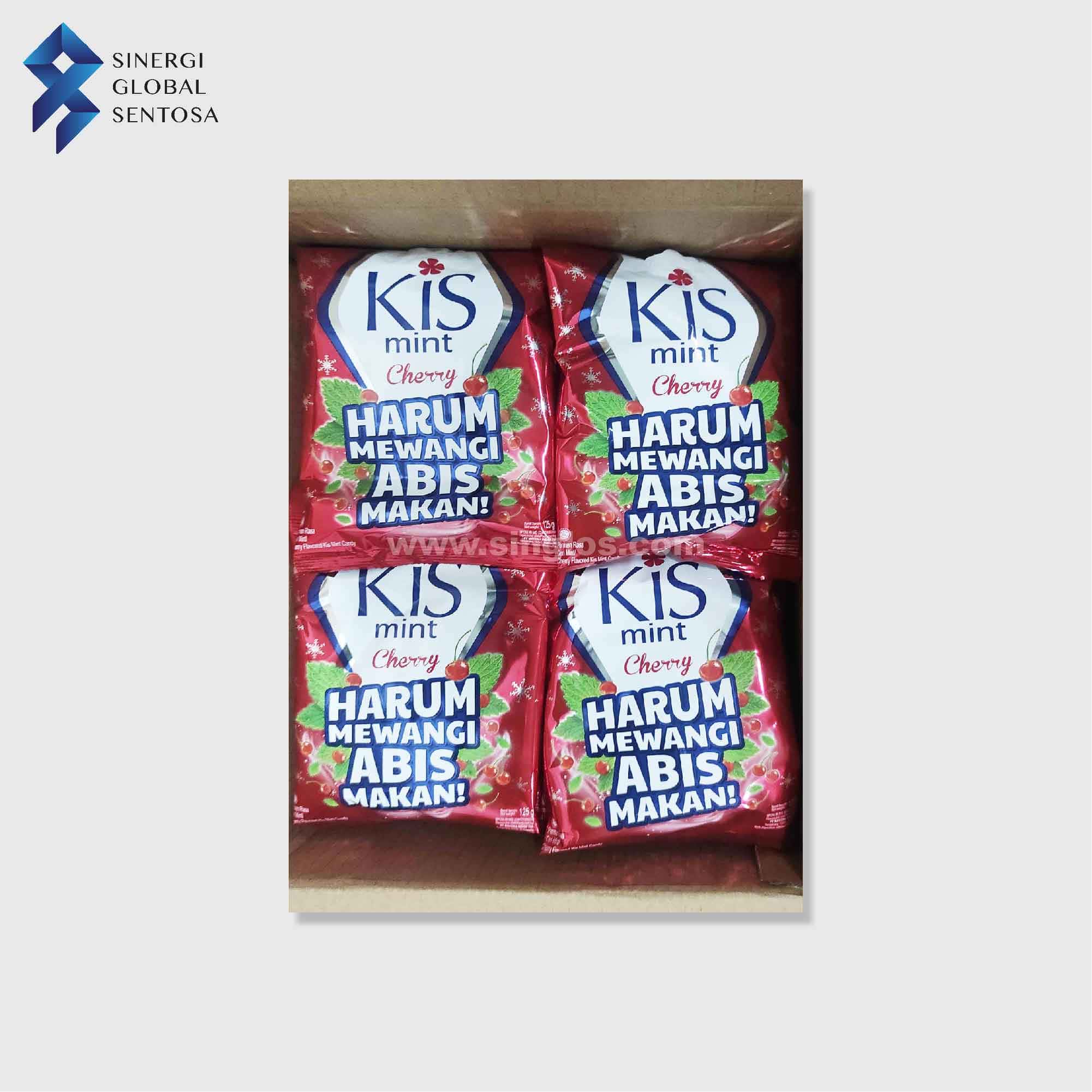 Kis Candy Mint Cheery 125G x 24